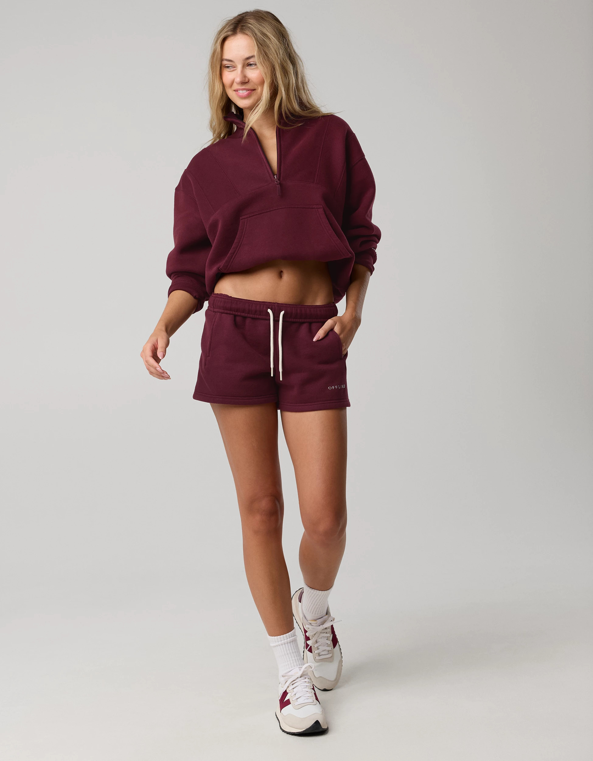 OFFLINE By Aerie 3" Cloud Fleece Short | Aerie