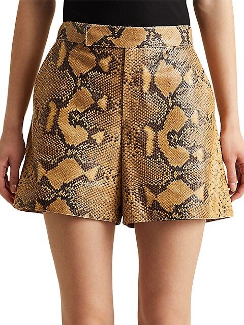 Chelsey Leather Shorts | Saks Fifth Avenue