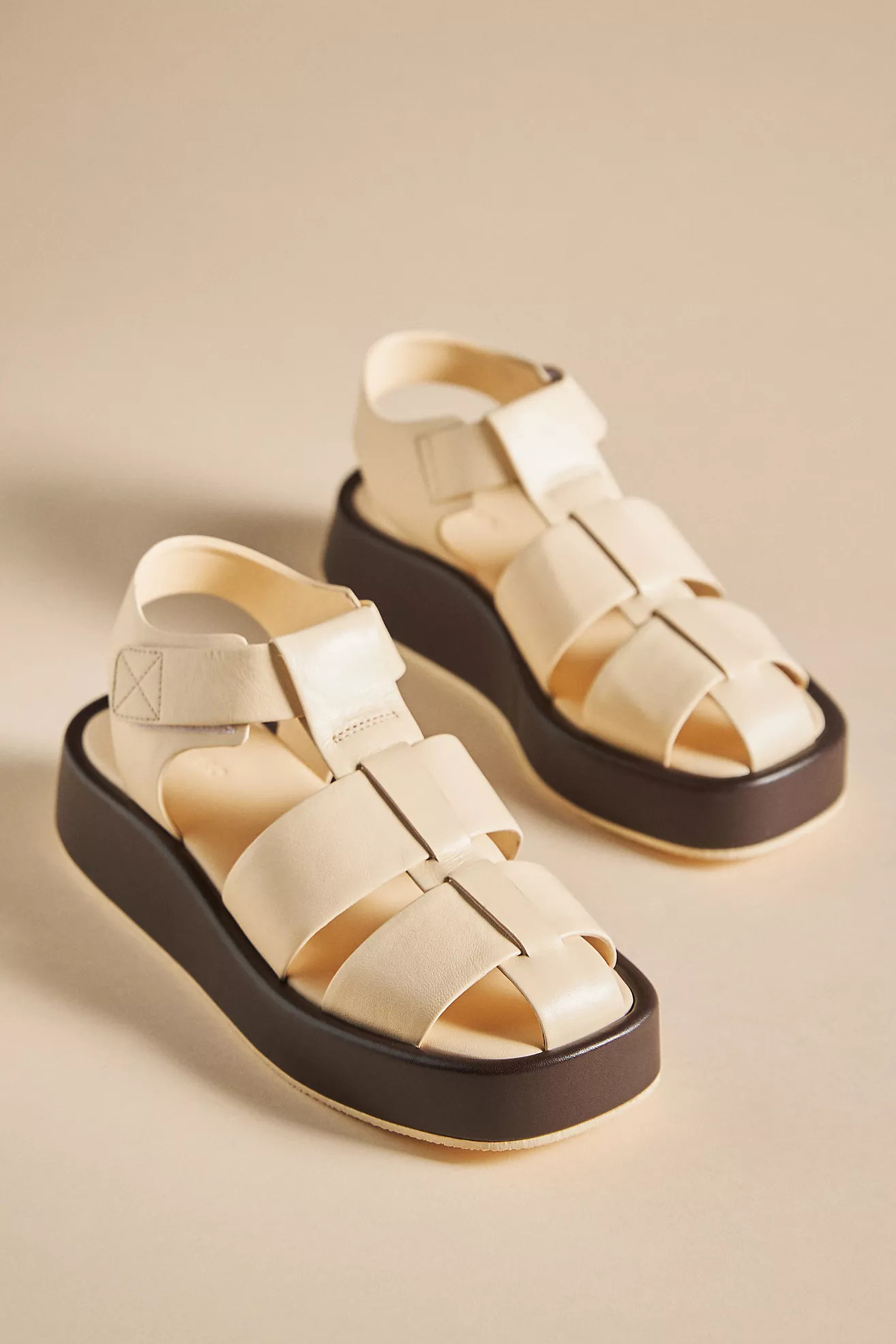 Pilcro Platform Fisherman Sandals | Anthropologie (US)