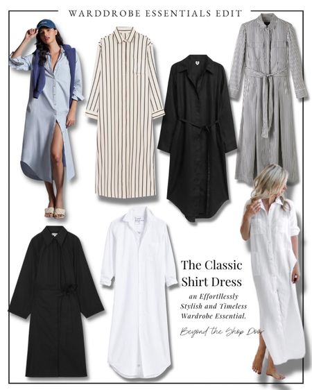 The Classic Shirt Dress; An Effortlessly Stylish and Timeless Wardrobe Essential.

The Classic Shirt Dress is a perfect piece to add to your Capsule/ Wardrobe Essentials list, both comfortable, versatile and effortlessly stylish.



#LTKover40 #LTKSeasonal #LTKstyletip
