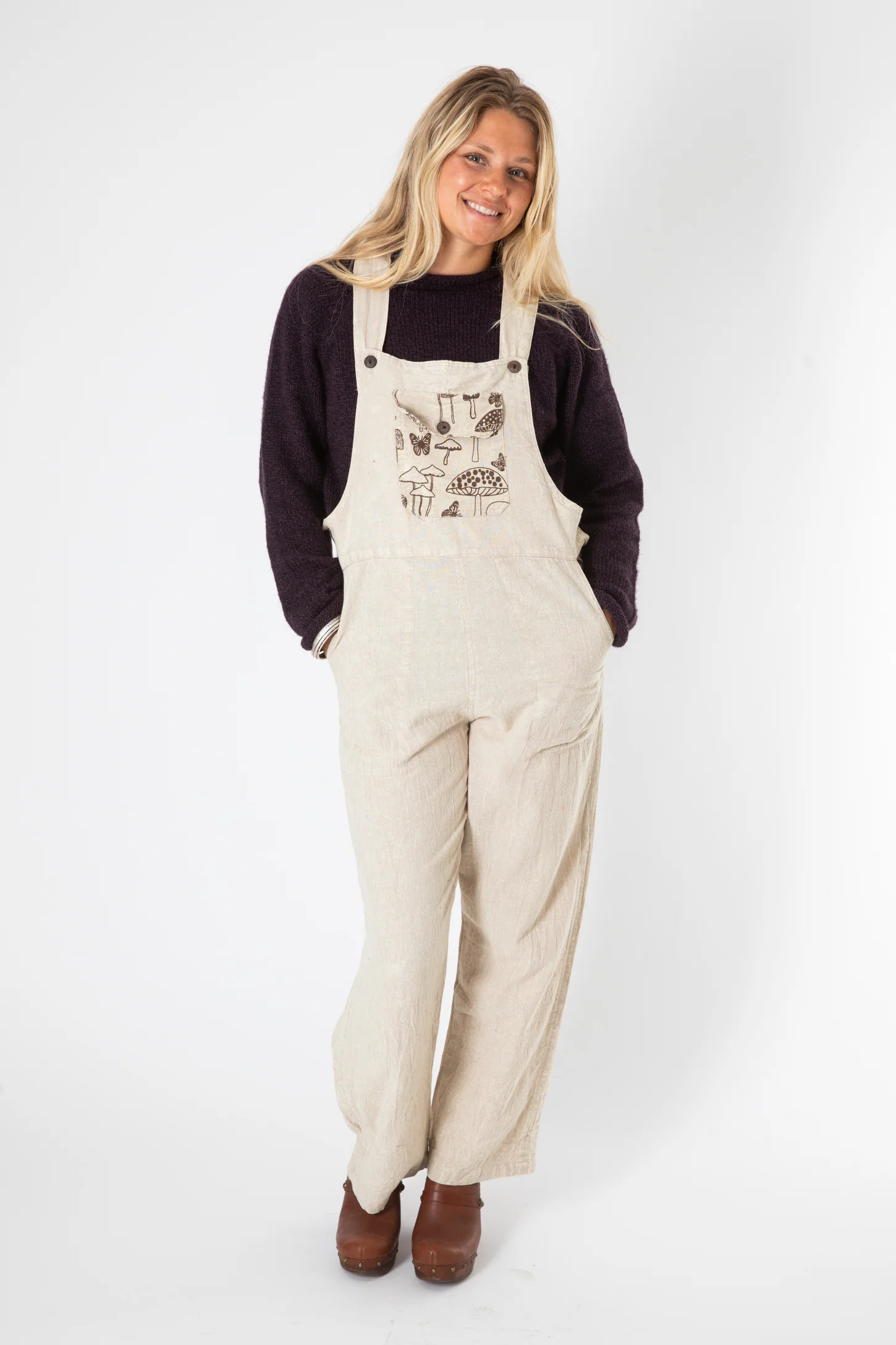 Festival Forager Mushroom Overalls | Mexicali Blues