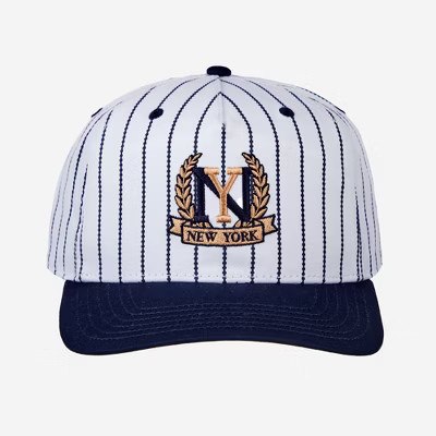 Bioworld New York Two Tone Snap Back Hat - Light Off-White | Target