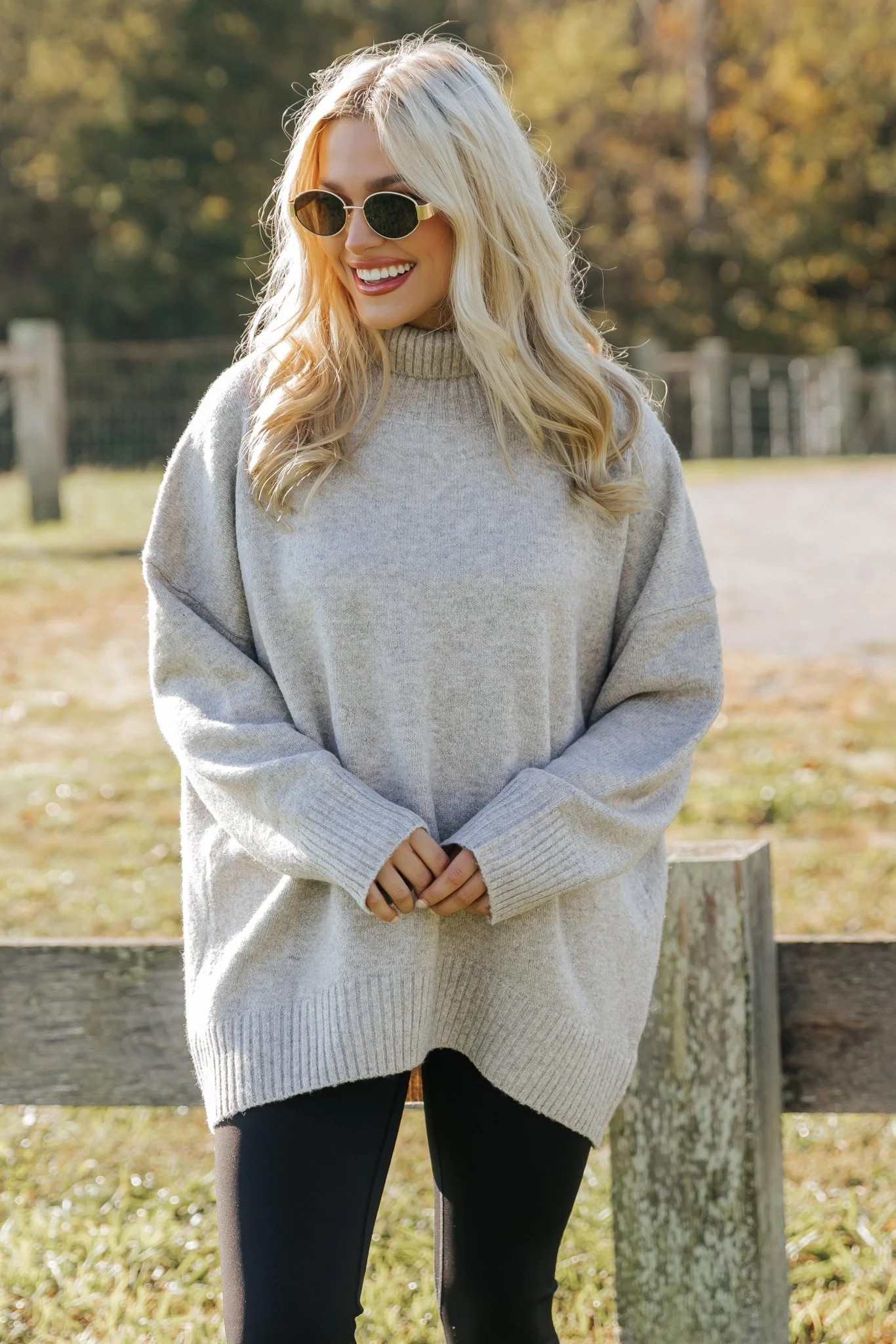 Joanna Brushed Turtleneck Sweater - Mocha | Magnolia Boutique
