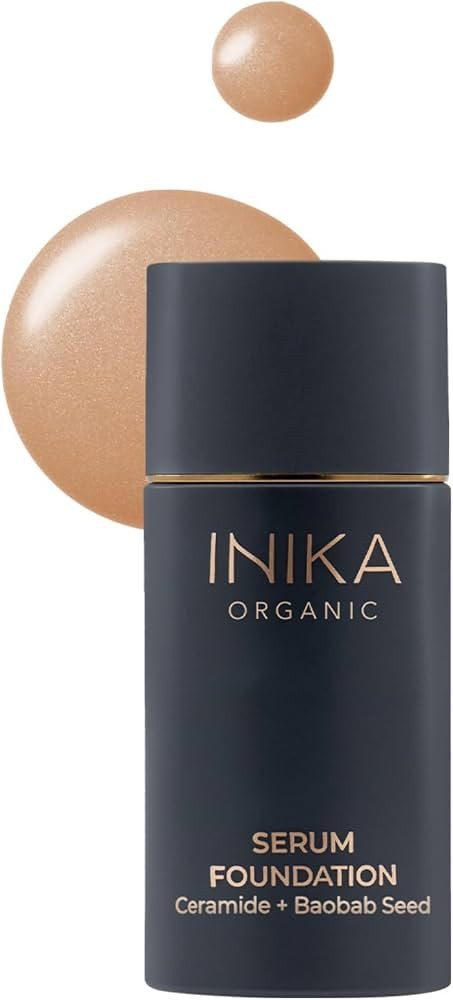 Organic Serum Foundation | Vegan, Buildable Coverage, Weightless Second Skin Feel, Transfer Proof... | Amazon (US)