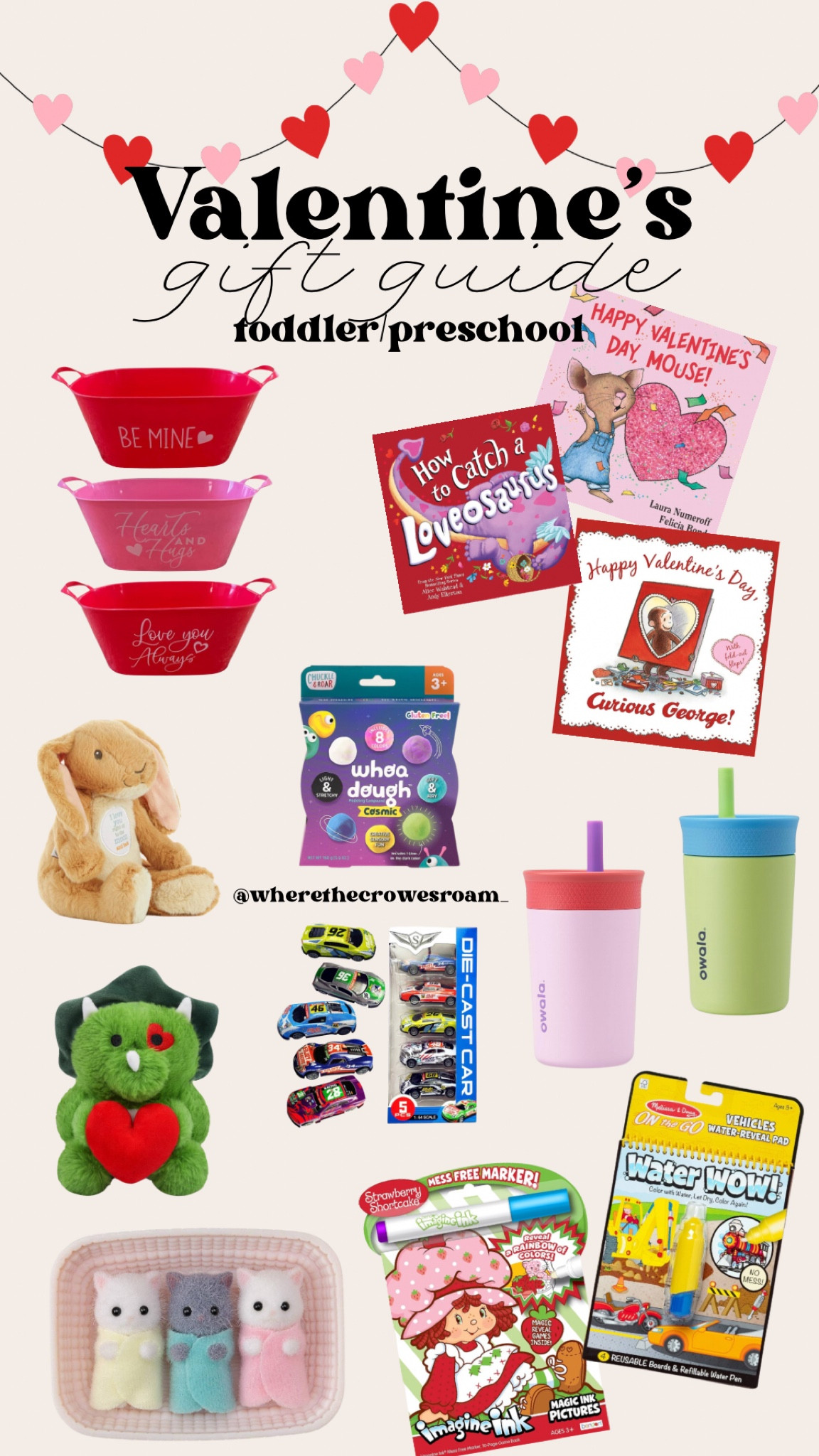 the sweetest valentines basket for your toddler/preschooler! 

#LTKKids #LTKGiftGuide