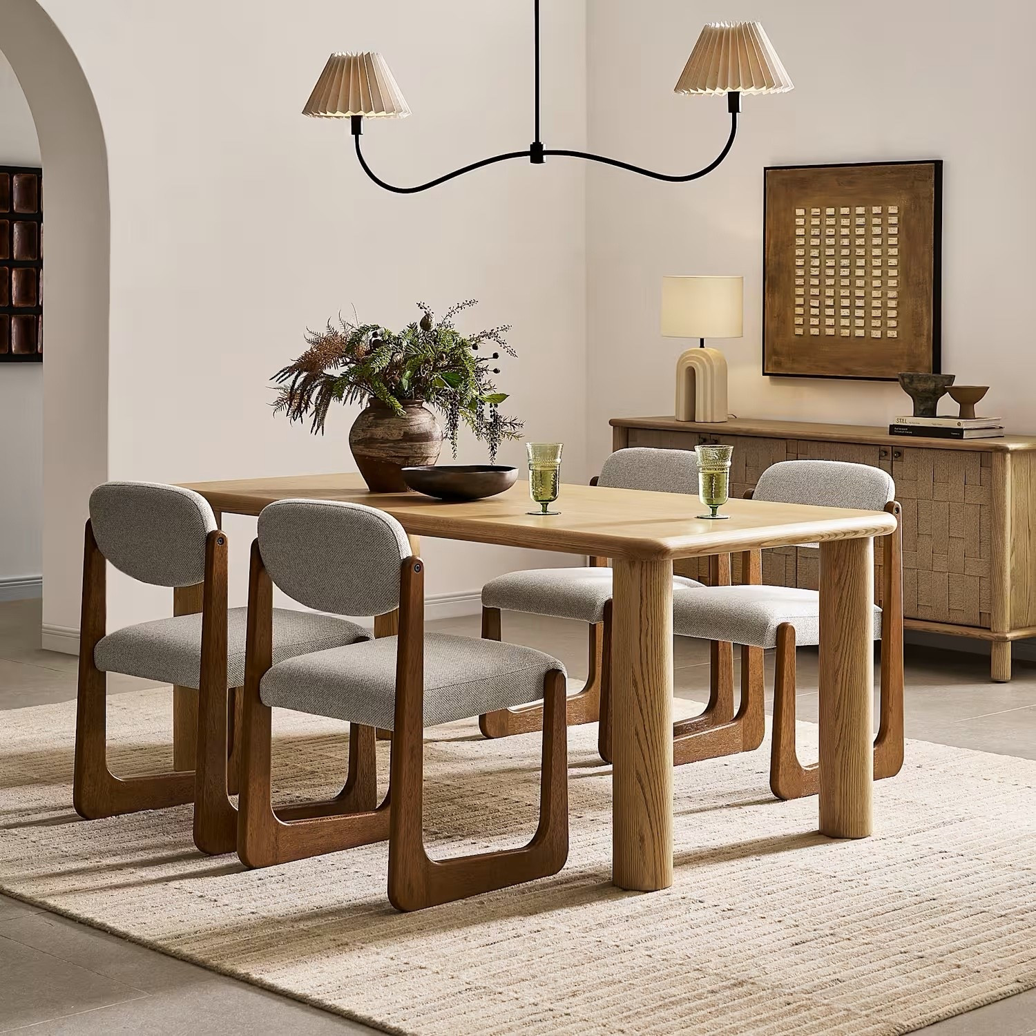 Dining table and chairs home

#LTKHome