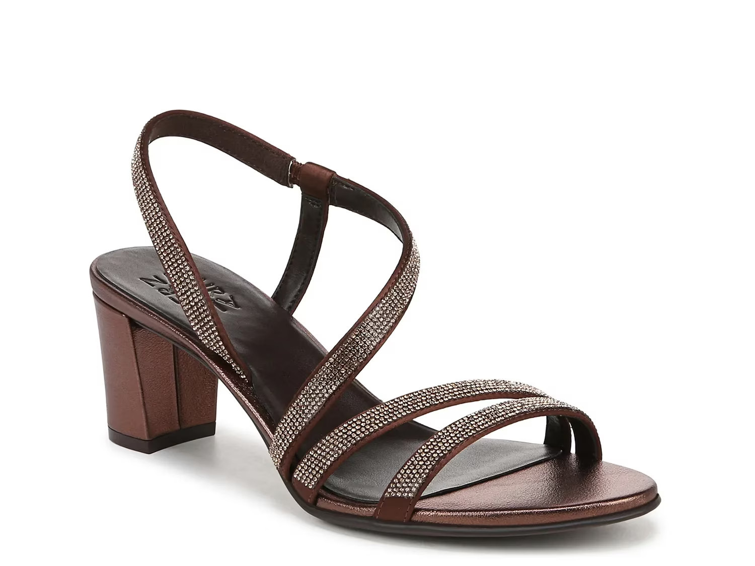 Naturalizer Vanessa 2 Sandal | Women's | Bronze Metallic | Size 8.5 | Heels | Sandals | Slingback | DSW