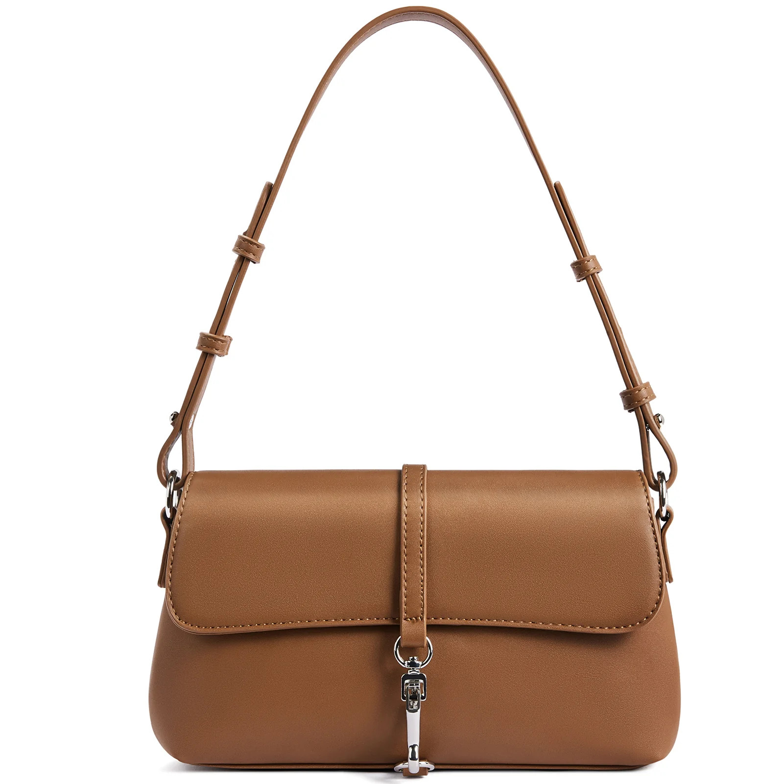 KWELI Chic Saddle Clasp Shoulder Bag | Bostanten