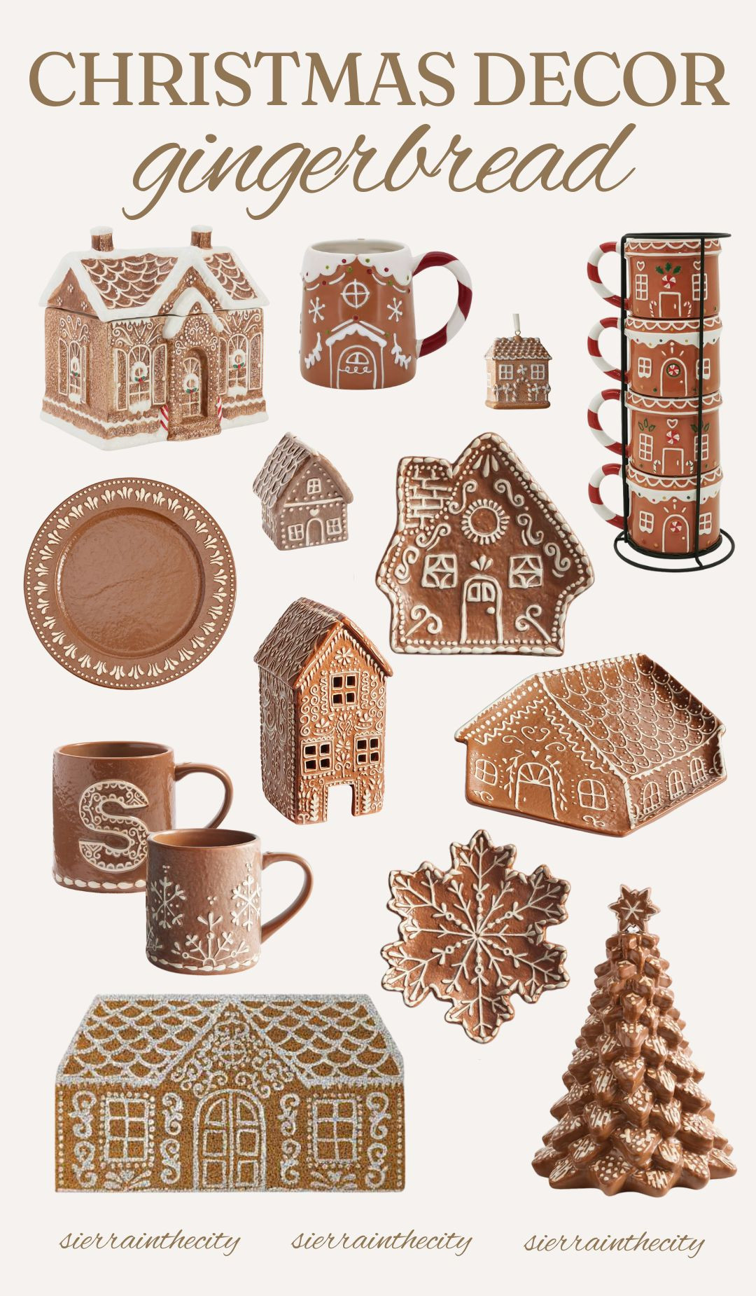 Gingerbread Christmas decor. Gingerbread holiday decor, holiday home, pottery barn, target finds.  

 #LTKHoliday #LTKSeasonal #LTKHome
