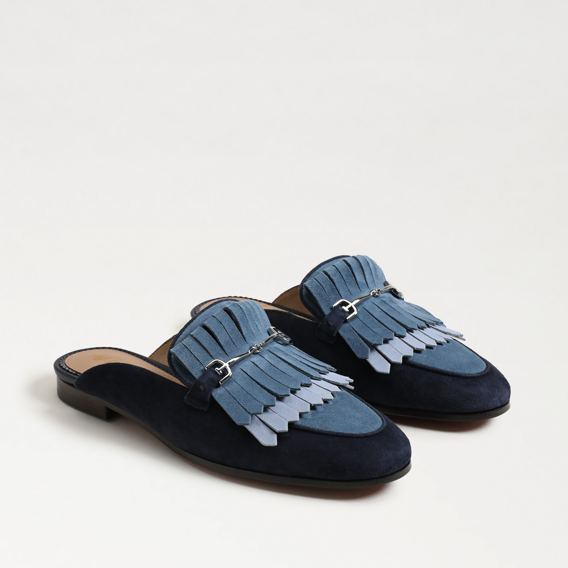 Sam Edelman Lainey Bit Mule Midnight Blue Suede | Sam Edelman