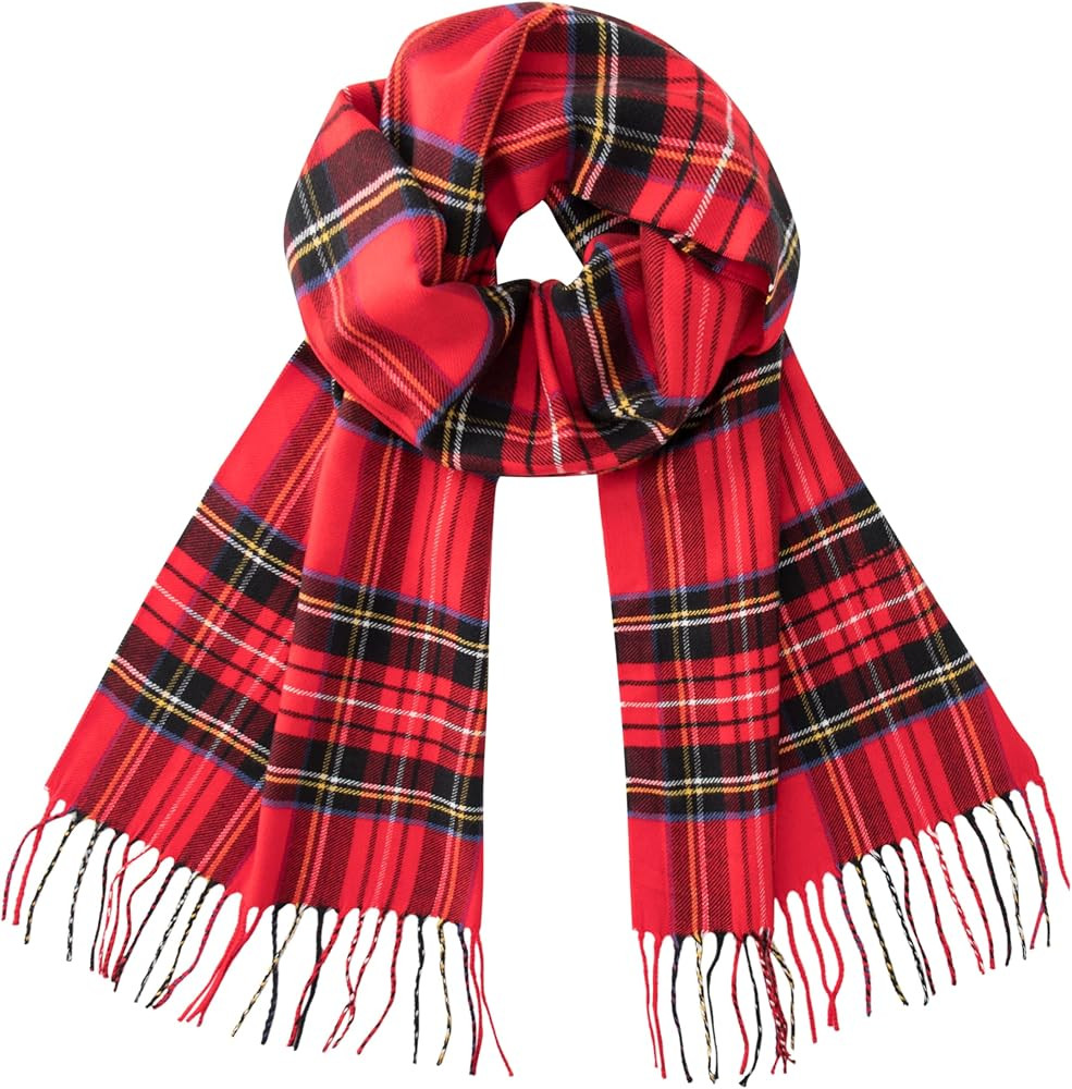CALVIN & OLIVIA Lightweight Ultra-Soft Scarf - Perfect Holiday Gift for Men & Women | Amazon (US)