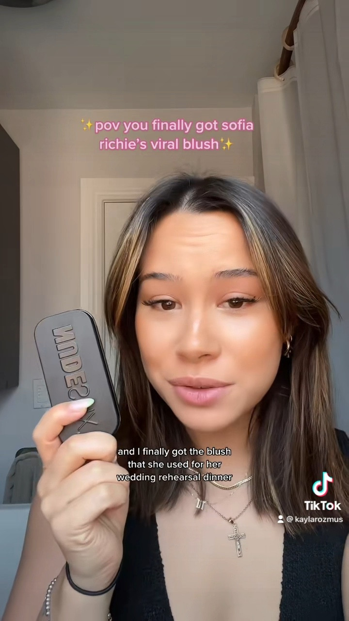 Trying Sofia Richies viral wedding rehearsal blush from NudeStix in shade Picante. The perfect shade for the summer! 

#LTKunder100 #LTKFind #LTKbeauty