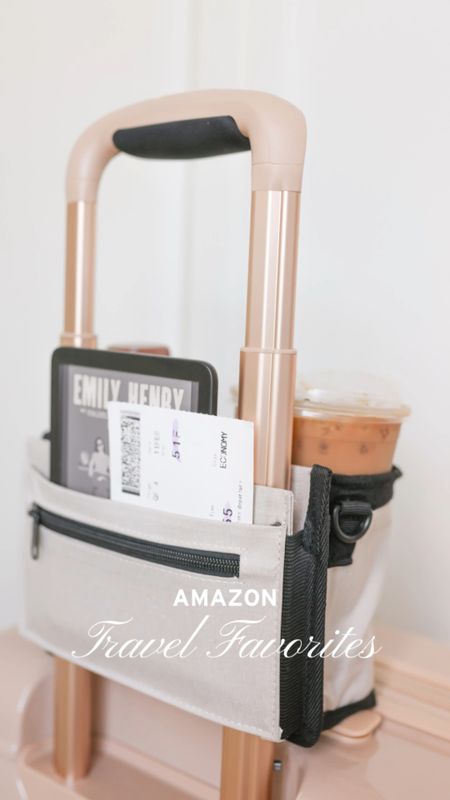 Amazon travel favorites! 

Luggage cup holder, travel hair tools pouch, toiletry bag, Amazon finds, Amazon favorites, Amazon must haves 

#LTKVideo #LTKFindsUnder50 #LTKTravel