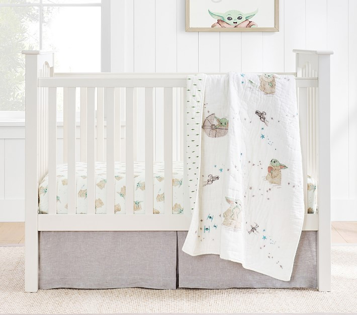 Star Wars™ The Mandalorian™ Grogu™ Baby Quilt | Pottery Barn Kids