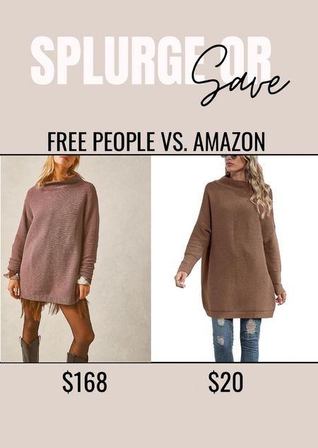 Amazon fashion
Amazon deal
Free people ottoman slouchy tunic sweater
Ribbed sweater
Splurge or save
Look for less 
Winter outfit ideas 

#LTKsalealert #LTKstyletip #LTKSeasonal