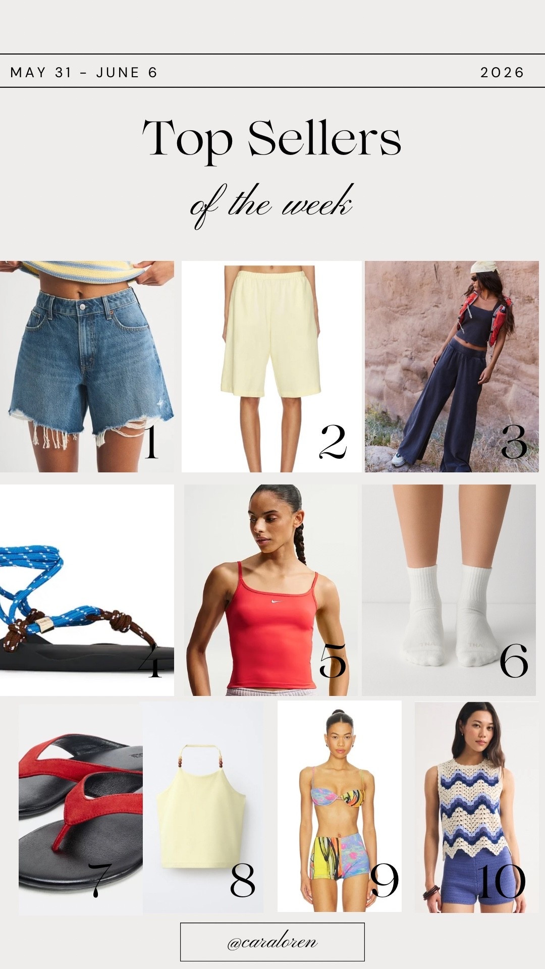 Last week’s best sellers!

#LTKootd #LTKmomlife #LTKPetite
