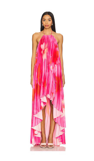 Lovers and Friends Gia Maxi Dress in Pink. - size S | Revolve Clothing (Global)