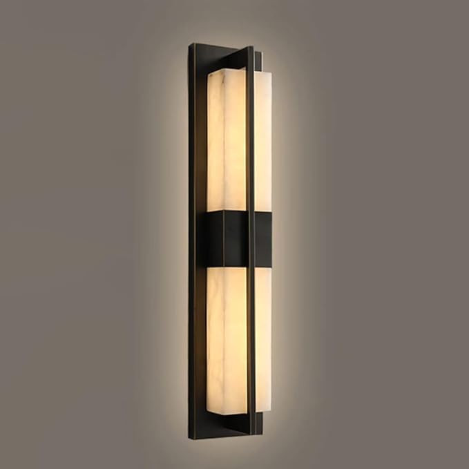 Modern Marble Wall Lights Gold LED Linear Wall Lamps Long Strip Linear Light Bar Farmhouse Wall S... | Amazon (US)