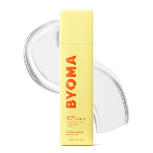 BYOMA Creamy Jelly Cleanser - Hydrating Facial Cleanser for Skin Barrier Repair -Tri-Ceramide Face Wash for Sensitive Skin & All Skin Types - Gently Removes Makeup & Excess Oil - 5.91 fl oz | Amazon (US)