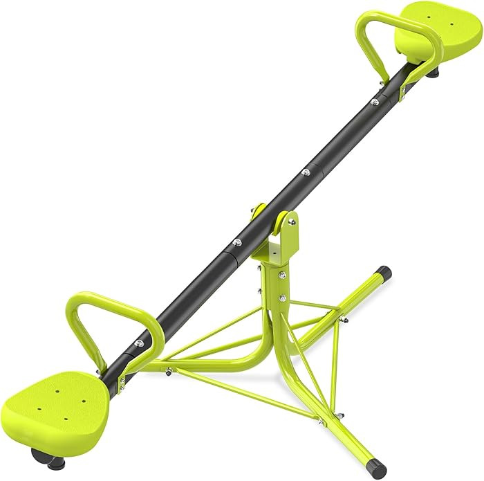 Teeter Totter Seesaw for Kids Outdoor for Ages 4-8 Toddler Seesaw Sit and Spin Teeter Totter Outs... | Amazon (US)