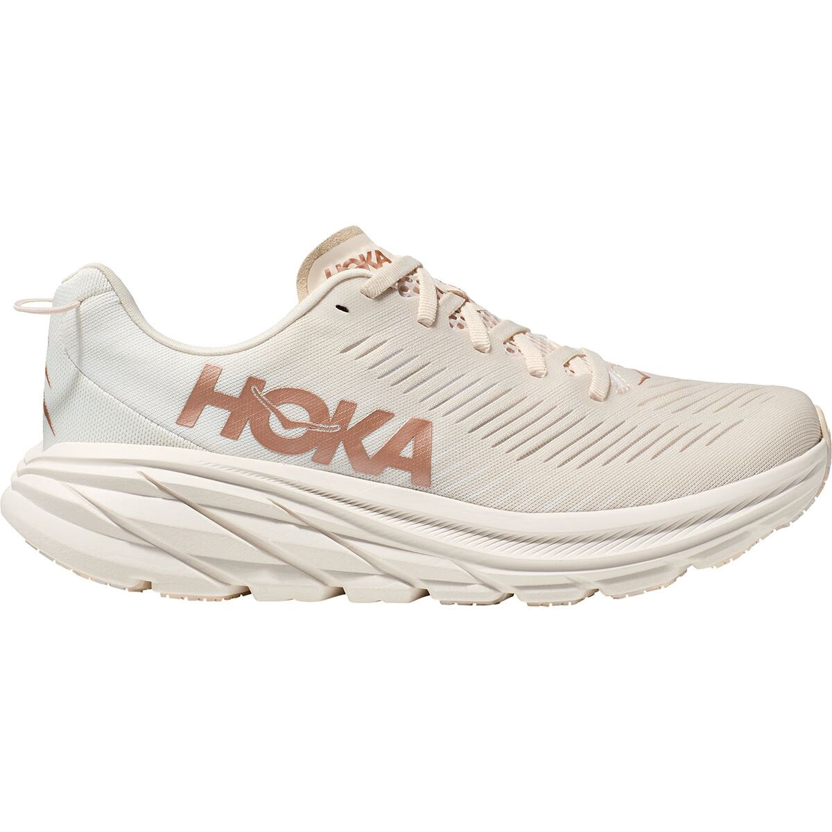 HOKA Rincon 3 Running Shoe - Women's$124.95Color:Eggnog/Rose GoldEggnog/Rose GoldBlanc De Blanc/E... | Backcountry