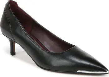 Franco Sarto Kalsa Pointed Toe Kitten Heel Pump (Women) | Nordstrom | Nordstrom