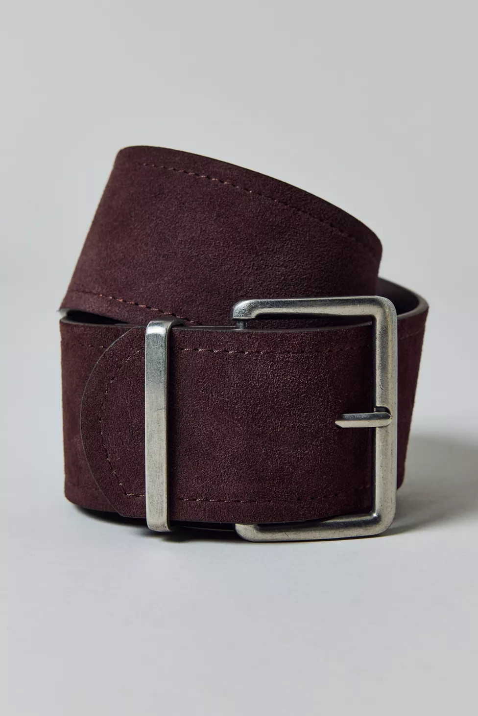 Buckled Wide Suede Belt | Urban Outfitters (US and RoW)