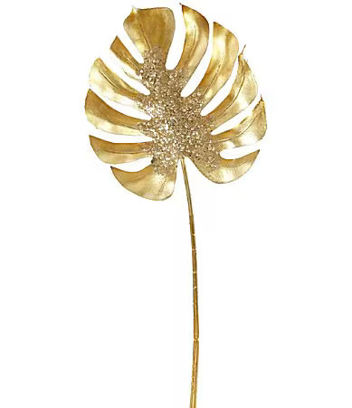Mark Roberts Glittered Monstera Pick Set of 12 | Dillard's