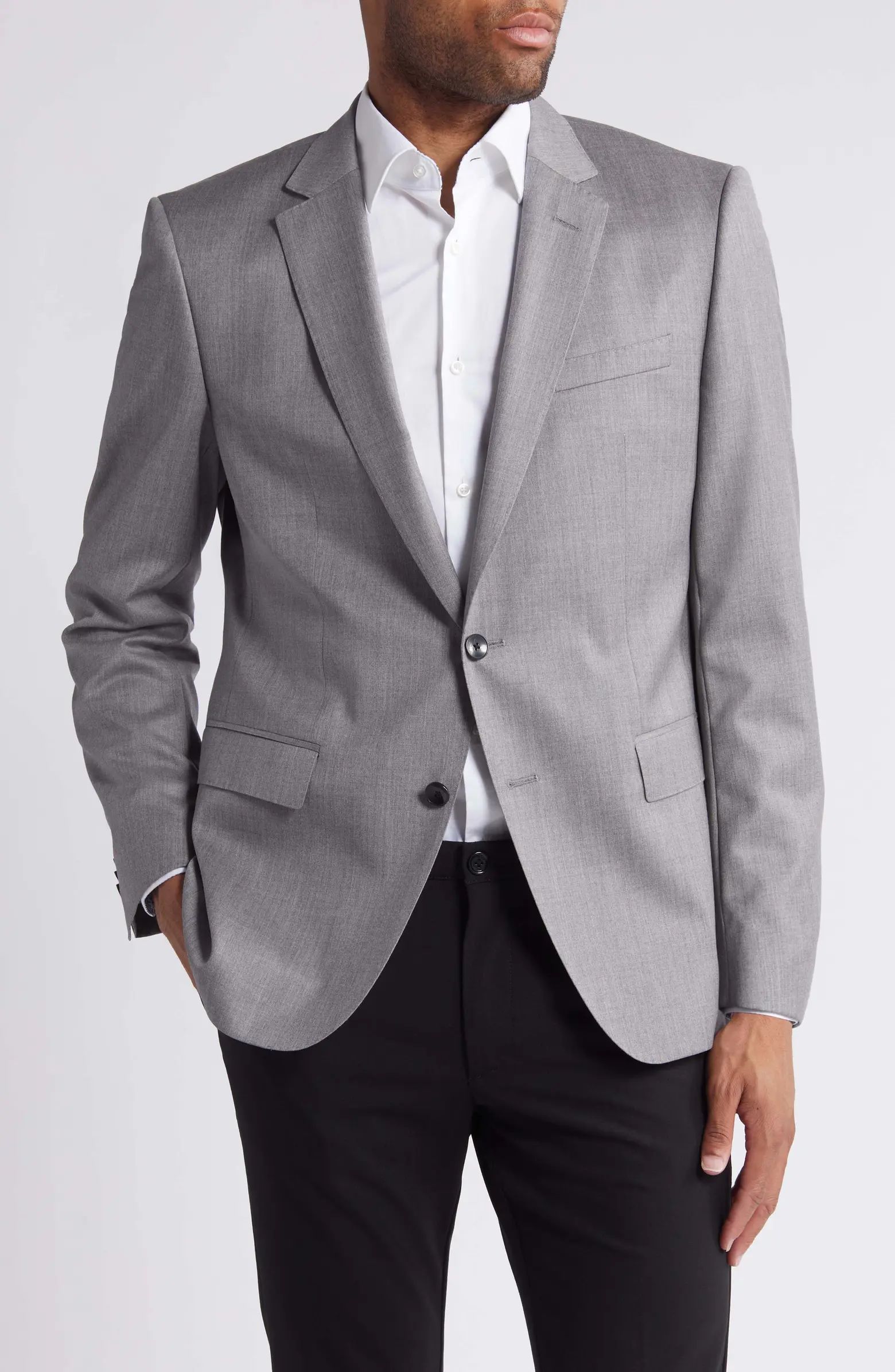 BOSS Huge Virgin Wool Blazer | Nordstrom | Nordstrom