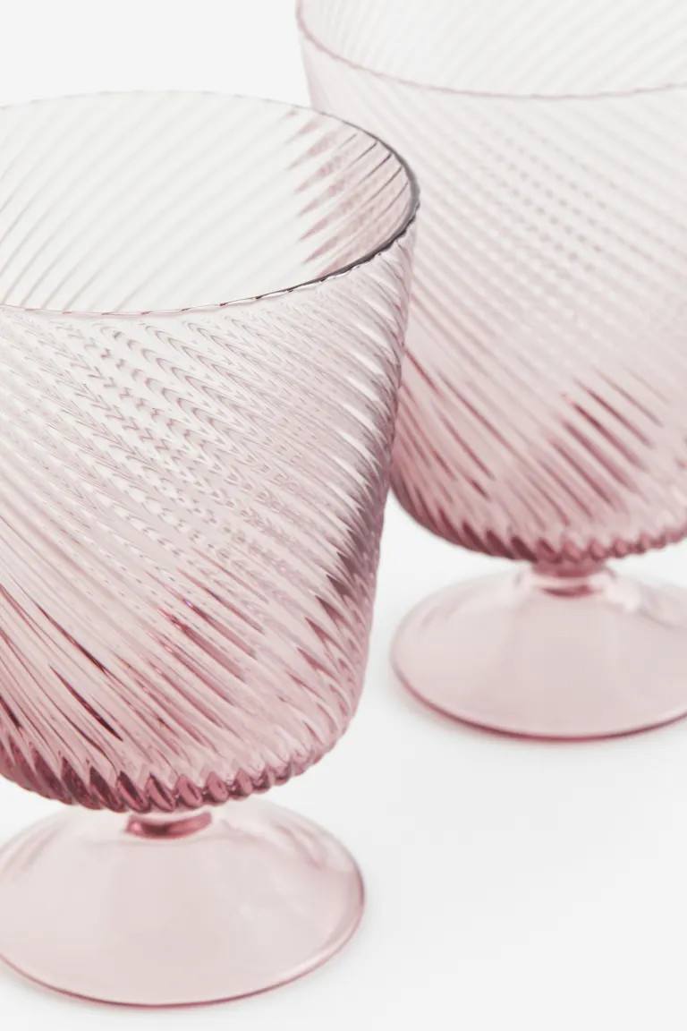 2-pack Wine Goblets | H&M (US + CA)