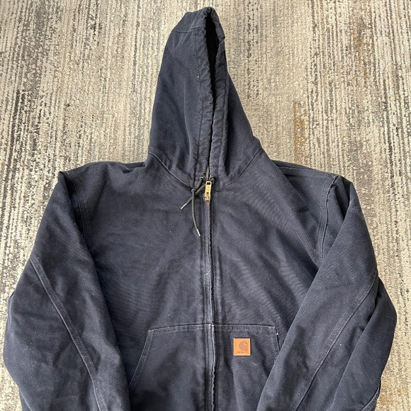 Men’s Carharrt Jacket Navy Blue | Poshmark