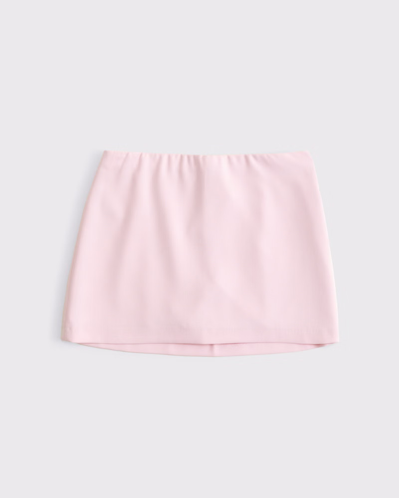 Women's The A&F Scarlett Mid Rise Mini Skort | Women's New Arrivals | Abercrombie.com | Abercrombie & Fitch (US)