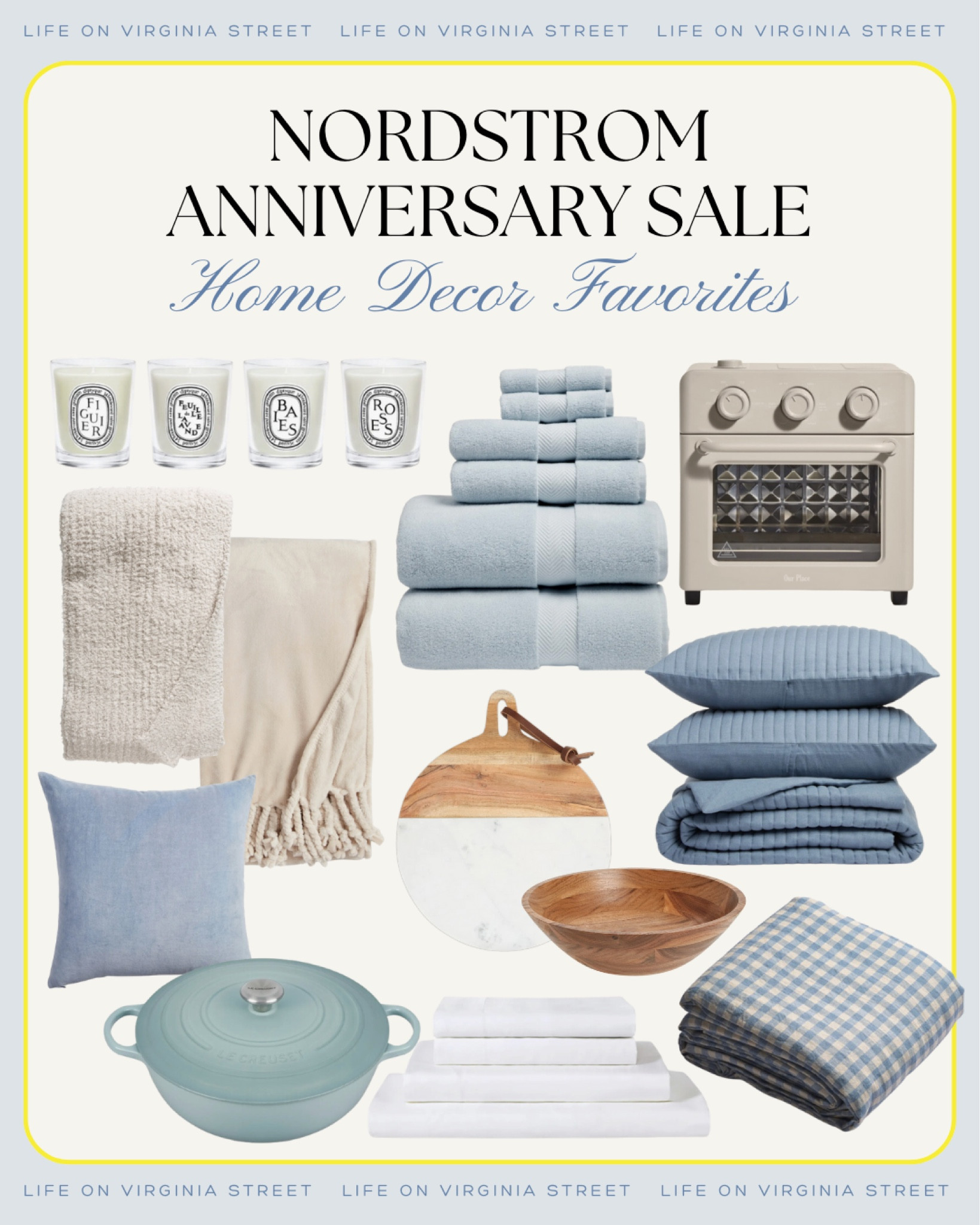 NORDSTROM ANNIVERSARY SALE HOME PICKS - some of my favorite home decor finds from the 2024 NSale. Includes cozy throw blankets, candles (great to split up the set for gifts), air fryer, towels, wood bowl, wood and marble serving board, Dutch oven, throw pillows and more!
.
#ltkxnsale #ltkfindsunder50 #ltkfindsunder100 #ltksalealert #ltkstyletip #ltkhome #ltkseasonal

#LTKHome #LTKxNSale #LTKSaleAlert