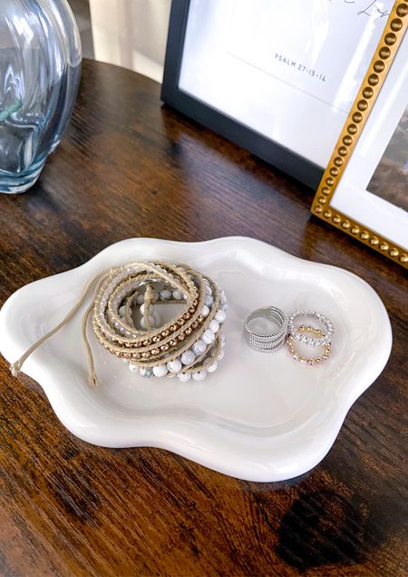 This cloud jewelry tray is so cute and quite big. Great Mother’s Day gift. On sale now for $6.69





Ceramic Jewelry Tray Trinket Dish, Decorative Cloud Vanity Key Tray for Women, Ring Holder Dish, Cute White Jewelry Plate Bowl Room Decor Aesthetic, Birthday Mother's Day Christmas Gift 
Mother’s Day Gifts 

#LTKbeauty #LTKhome #LTKGiftGuide #LTKsalealert