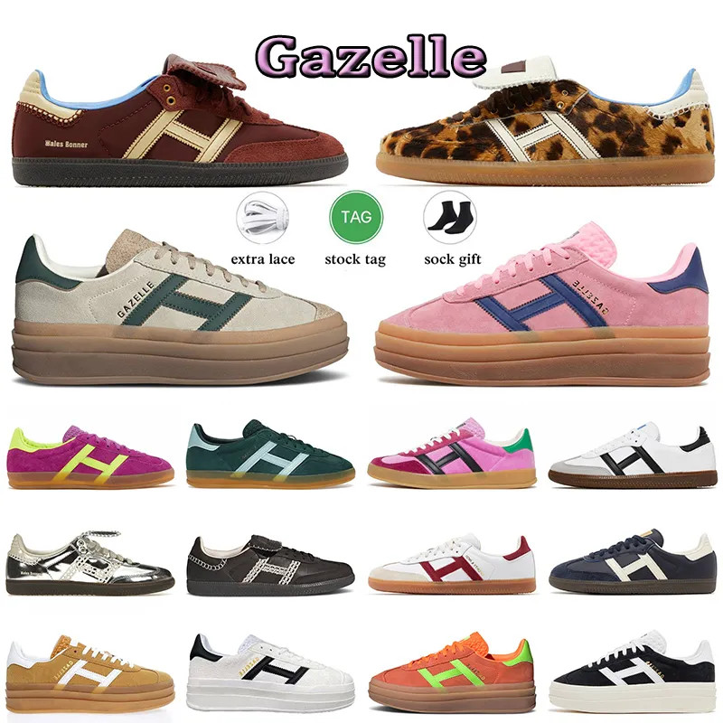 Gazelle bold Women Designer Shoes Wales Bonner Rugby Cream Collegiate Green sporty and rich indoo... | DHGate