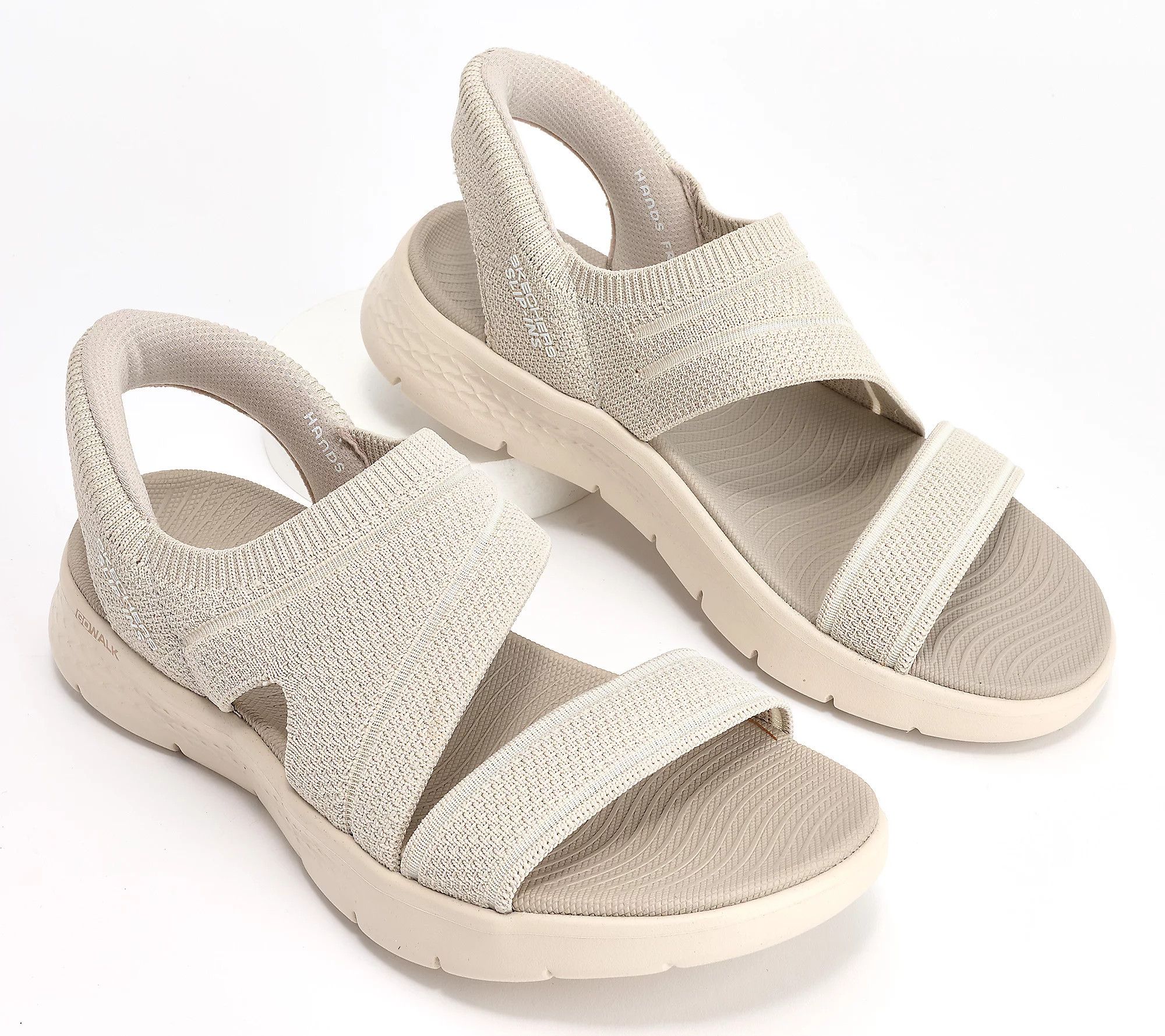 As Is Skechers Slip-ins GOwalk Flex Washable Sandals- Entici | QVC