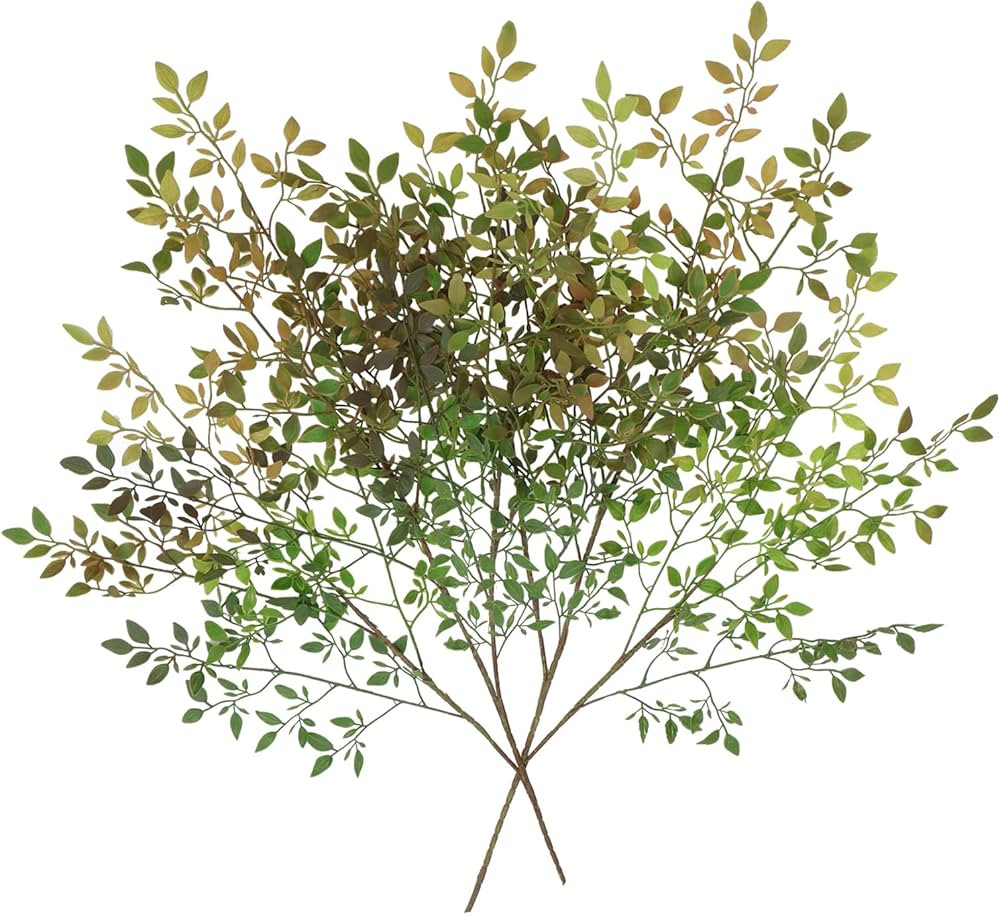 Dremisland Artificial Fall Plant 43.3 Inch Artificial Bamboo Plant Branch 2 Pcs Artificial Fall S... | Amazon (US)