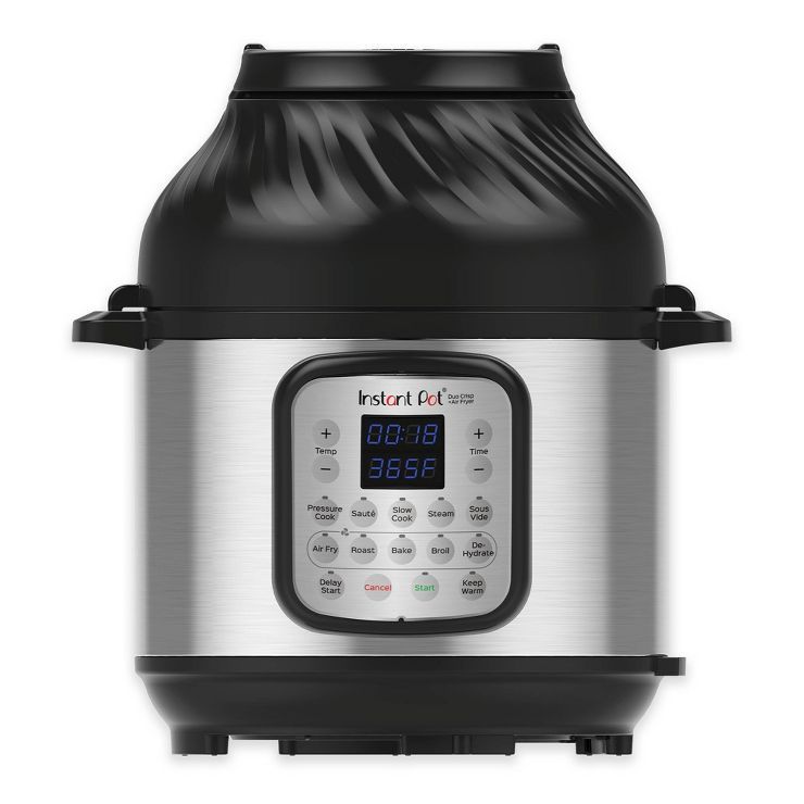 Instant Pot 8 qt 11-in-1 Air Fryer Duo Crisp + Electric Pressure Cooker | Target