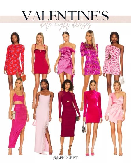 Valentine’s Day dress, Valentine’s Day date night dress, V Day dress, pink dress, red dress, purple dress, V Day outfit idea, Valentine’s Day outfit idea

#LTKSeasonal #LTKstyletip #LTKparties