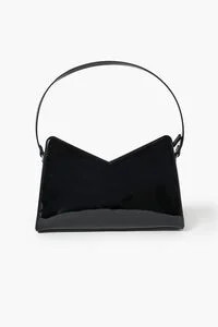 Faux Patent Leather Handbag | Forever 21 (US)