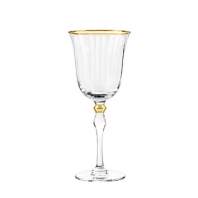 Qualia Salem Goblets in Gold (Set of 4) | Bed Bath & Beyond