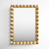 Edith Scalloped Metal Wall Mirror | Wayfair North America