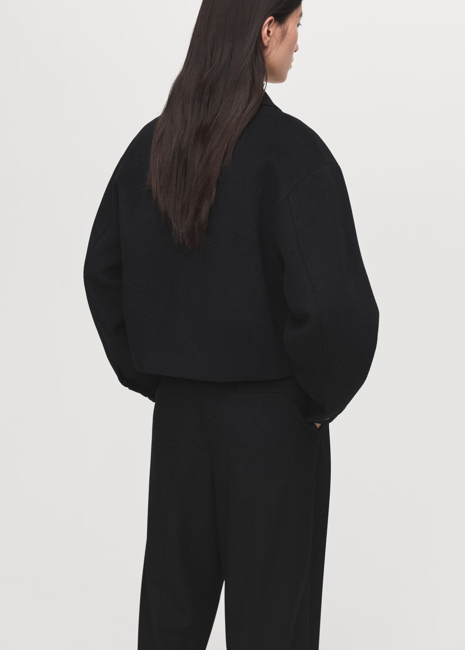 Wool bomber jacket - Women | MANGO USA | Mango (US/MX/AU)