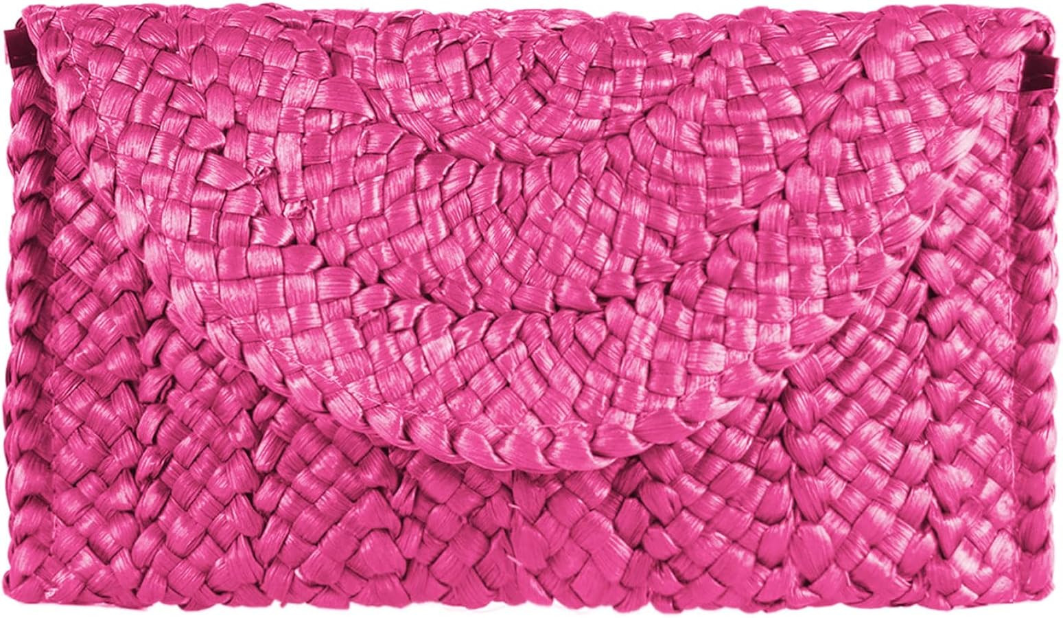 KUANG! Womens Straw Clutch Purse Handbag Shoulder Clutch Envelope Wallet Beach Straw Purse for La... | Amazon (US)