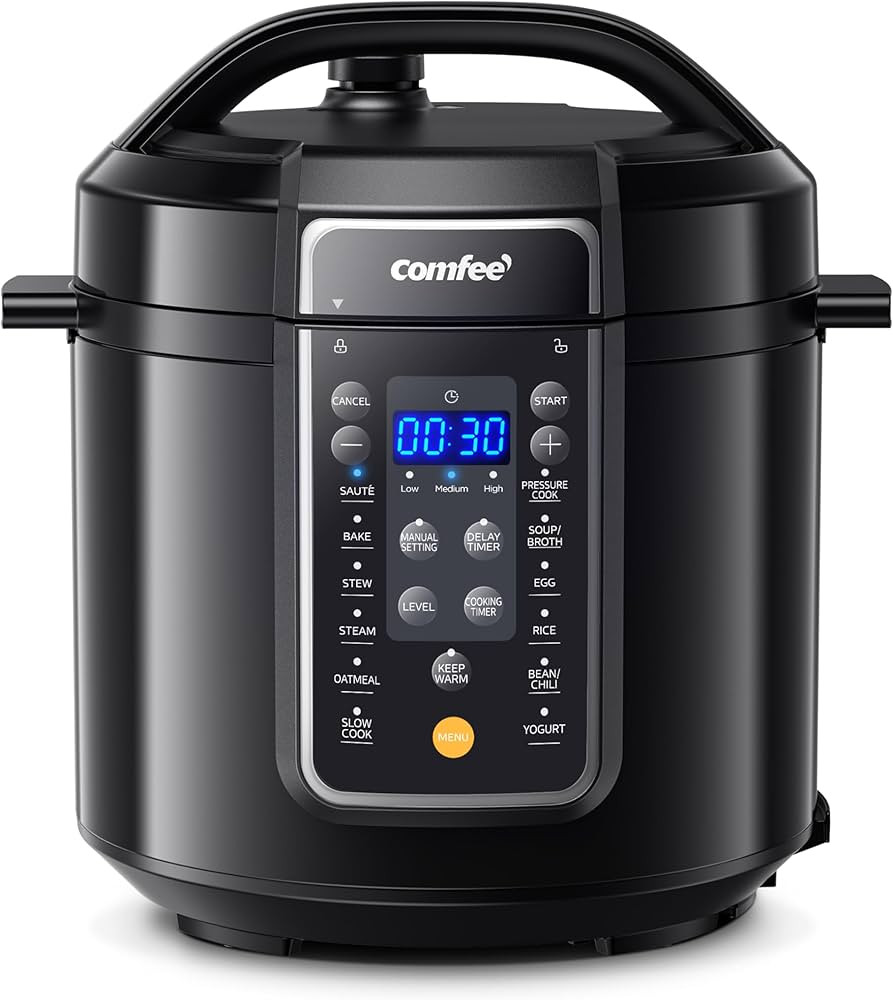 COMFEE\u2019 12-in-1 Electric Pressure Cooker, Instant Multi, Non-Stick Pot, Yogurt Maker, Rice C... | Amazon (US)