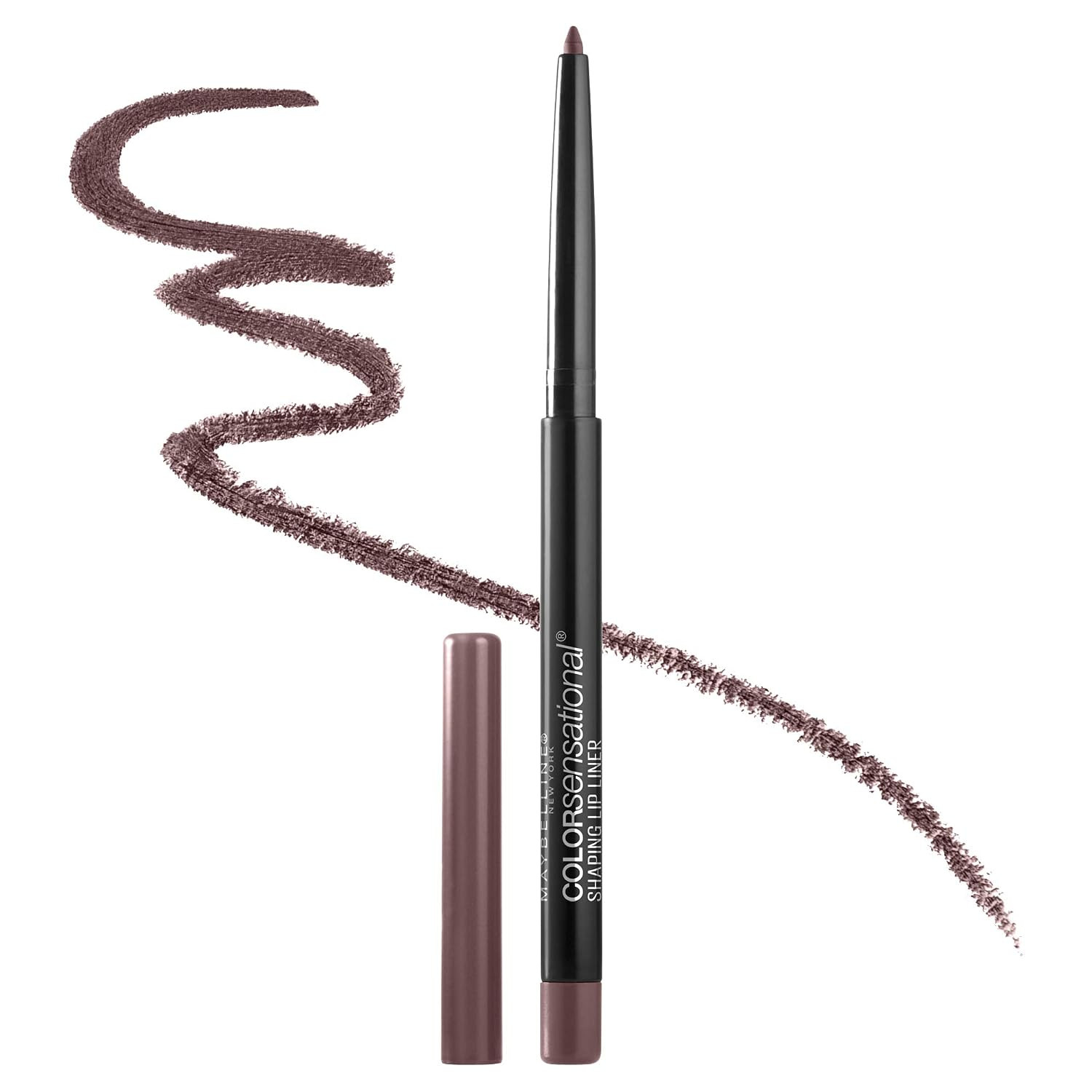 Maybelline Color Sensational Shaping Lip Liner with Self-Sharpening Tip, Gone Griege, Nude, 1 Count | Amazon (US)