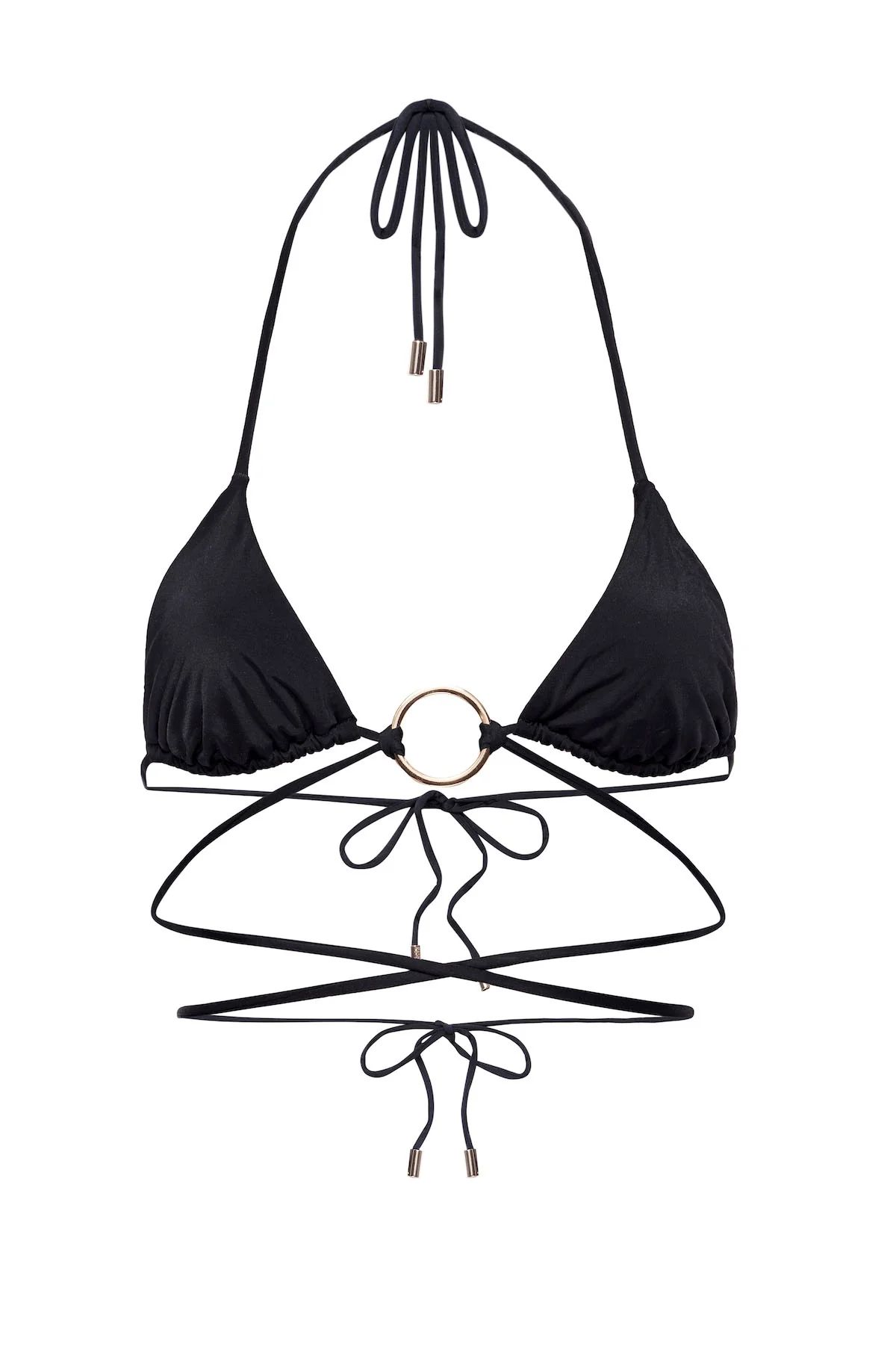 Nora Triangle Tie Bikini Top | Kamari Swim