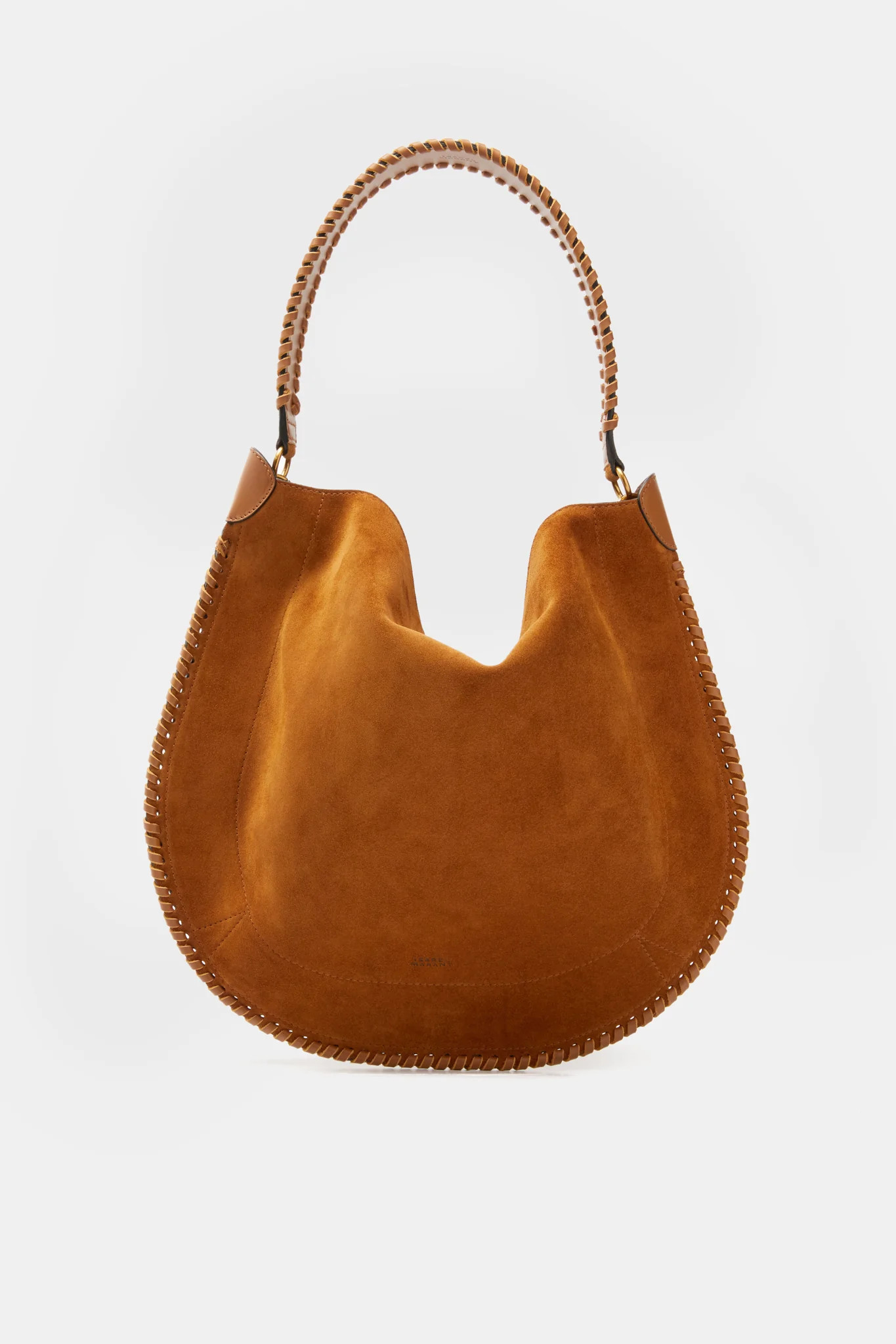 Cognac Soft Suede Oskan Hobo | Tuckernuck (US)