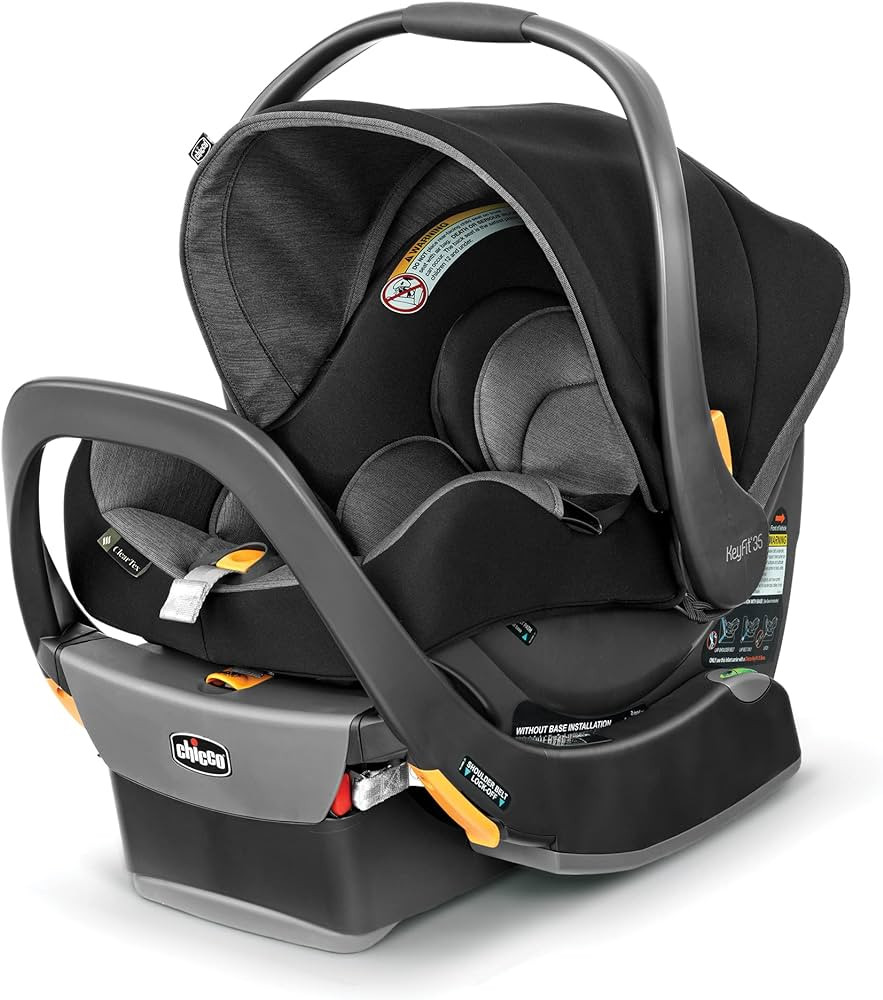 Chicco KeyFit 35 ClearTex Infant Rear-FacingCar Seat and Base for Infants 4-35 lbs, Includes Head... | Amazon (US)