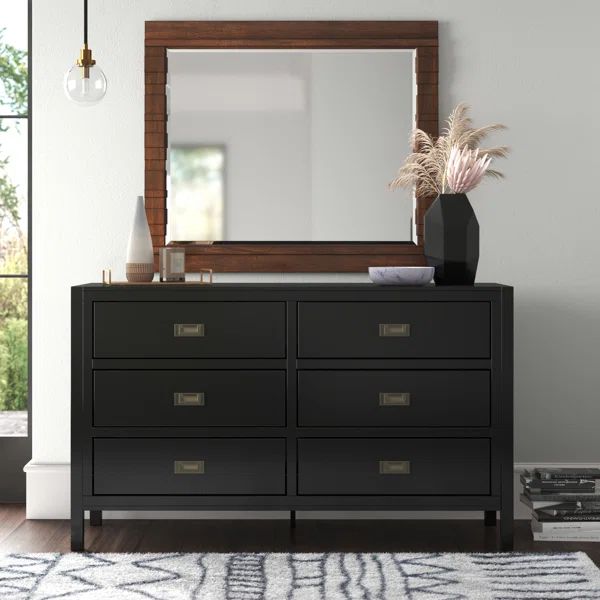 Shubert 6 - Drawer Dresser | Wayfair North America